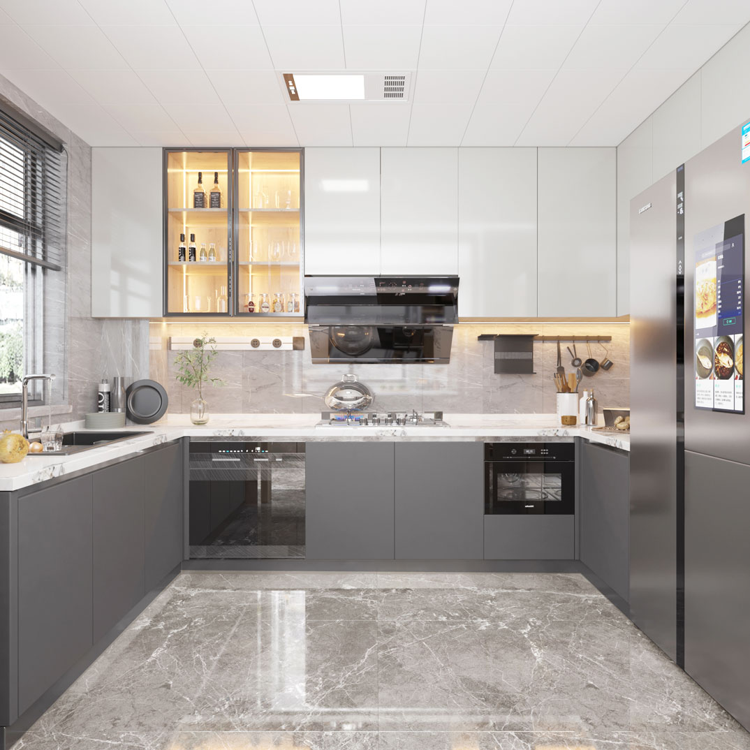 君悅府159㎡四室兩廳廚房現代風格裝修案例效果圖-詳細.jpg